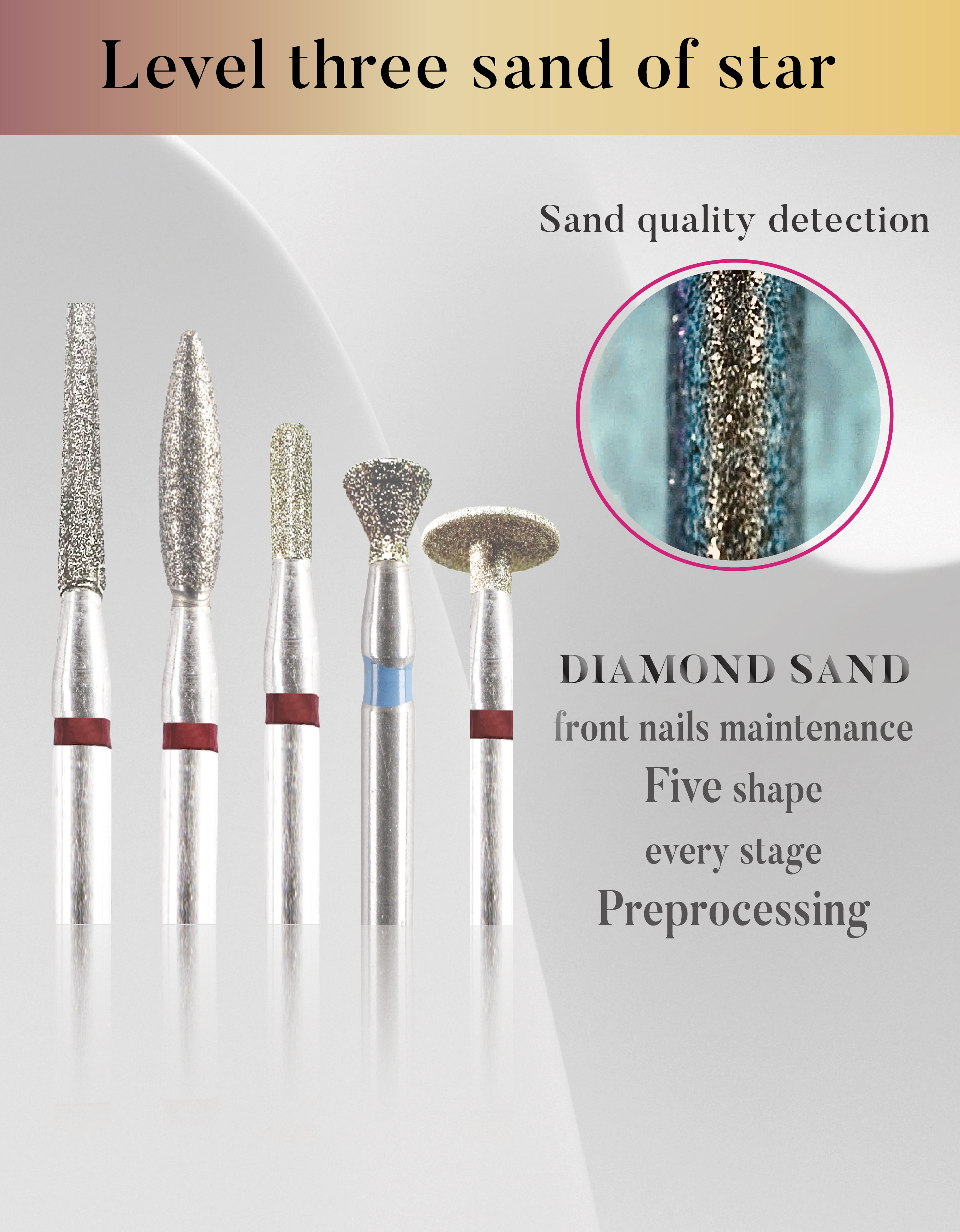 Level three sand of star<br/>Diamond sand