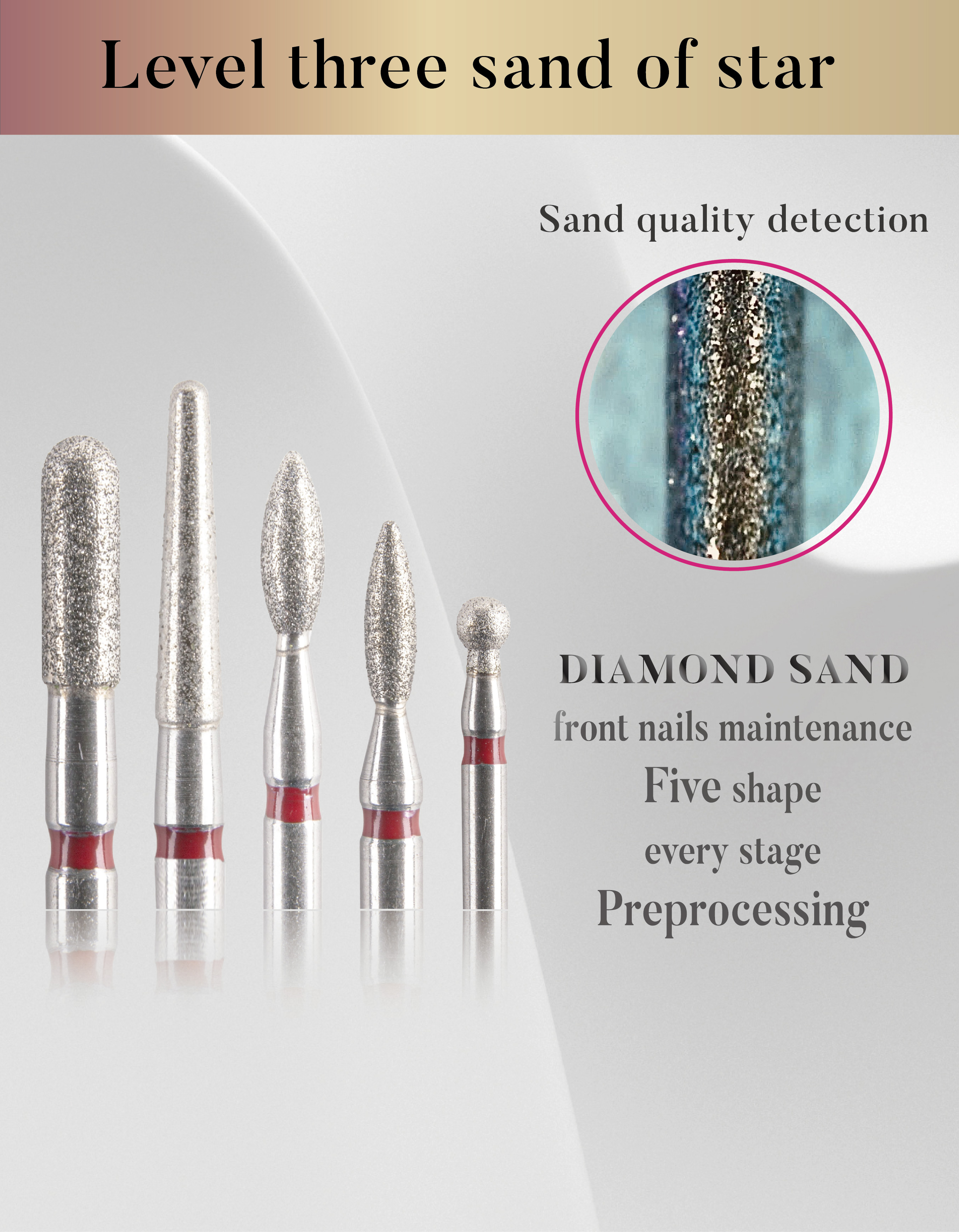 Level three sand of star<br/>Diamond sand